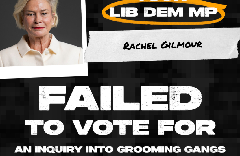 Rachel Gilmour failed to vote for